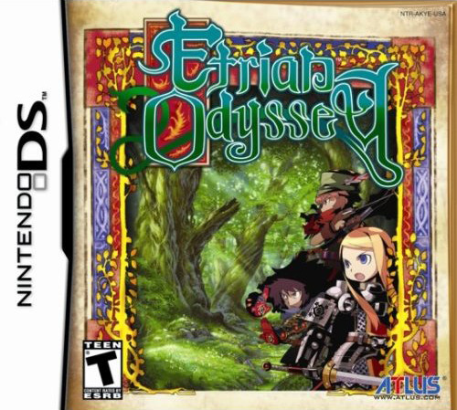 Caratula de Etrian Odyssey para Nintendo DS