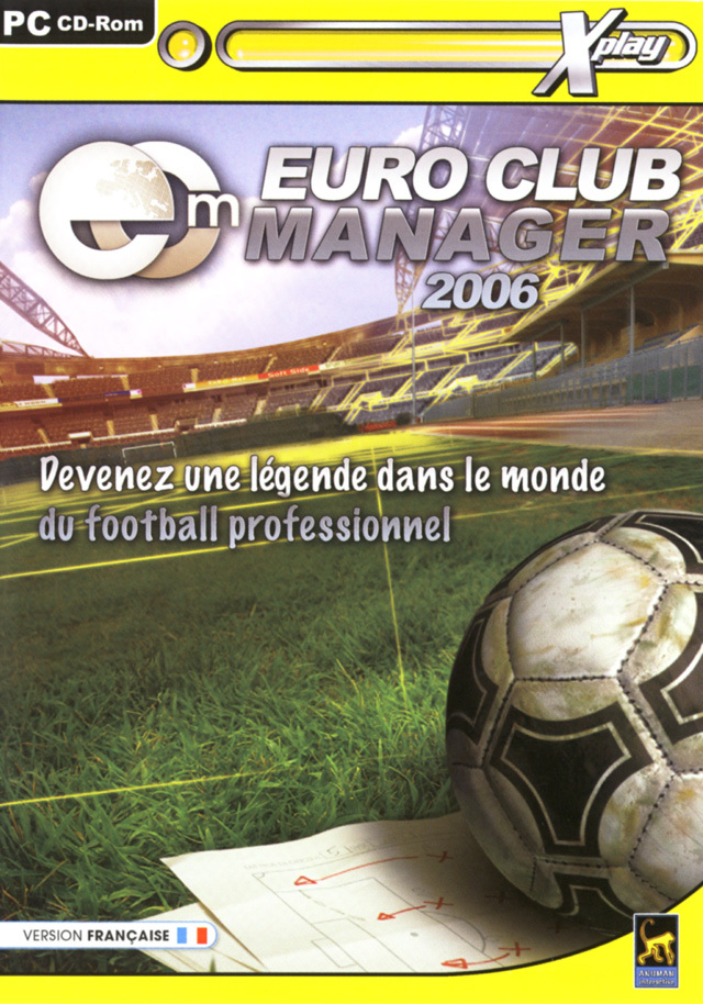 Caratula de Euro Club Manager 2006 para PC