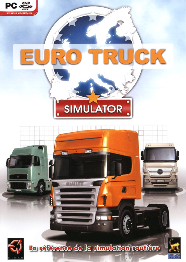 Caratula de Euro Truck Simulator para PC