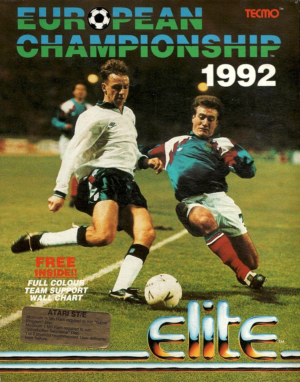 Caratula de European Championship 1992 para Atari ST