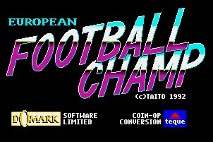 Pantallazo de European Football Champ para Amiga