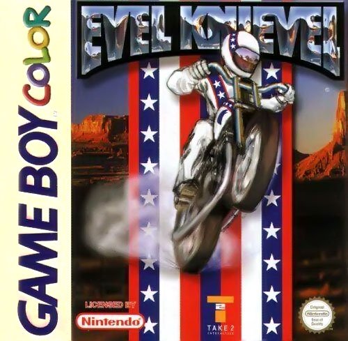 Caratula de Evel Knievel para Game Boy Color