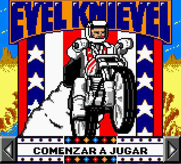 Pantallazo de Evel Knievel para Game Boy Color