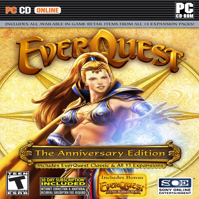 Caratula de EverQuest: The Anniversary Edition para PC