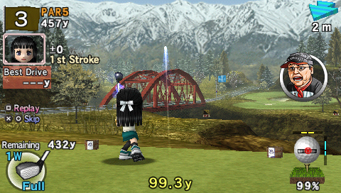 Pantallazo de Everybody's Golf 2 para PSP