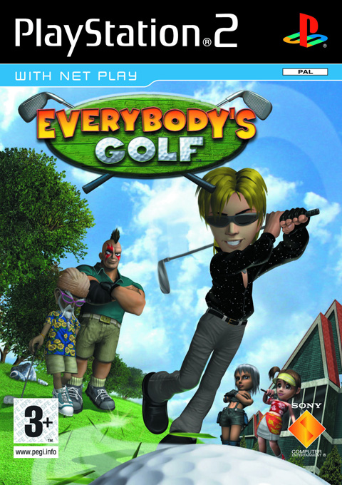 Caratula de Everybody's Golf para PlayStation 2