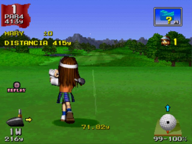 Pantallazo de Everybody's Golf para PlayStation