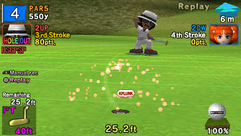 Pantallazo de Everybody's Golf para PSP