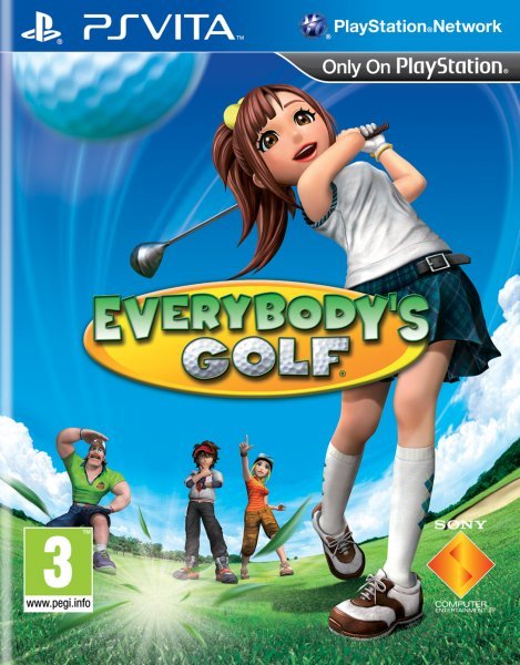 Caratula de Everybodys Golf para PS Vita