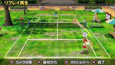 Pantallazo de Everybodys Tennis para PSP