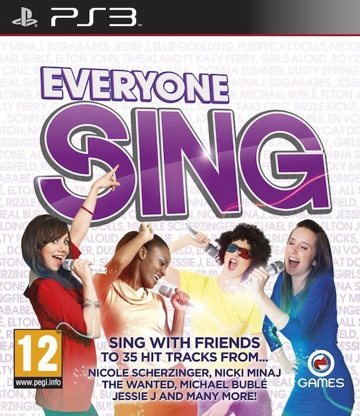Caratula de Everyone Sing para PlayStation 3