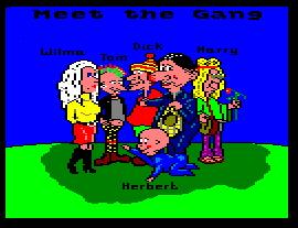Pantallazo de Everyone's A Wally: Meet The Gang para Amstrad CPC