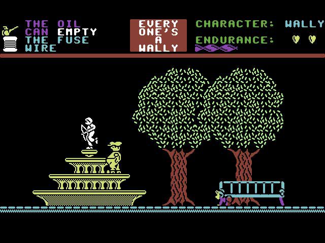 Pantallazo de Everyone's A Wally para Commodore 64
