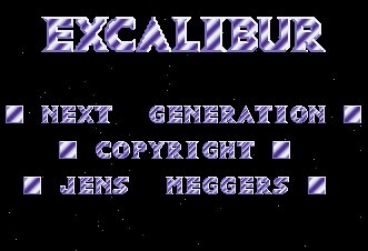 Pantallazo de Excalibur para Amiga