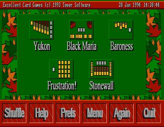 Pantallazo de Excellent Card Games para Amiga