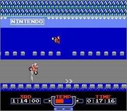 Pantallazo de Excitebike para Nintendo (NES)