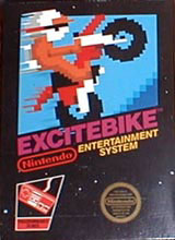 Caratula de Excitebike para Nintendo (NES)