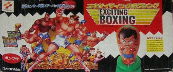 Caratula de Exciting Boxing para Nintendo (NES)