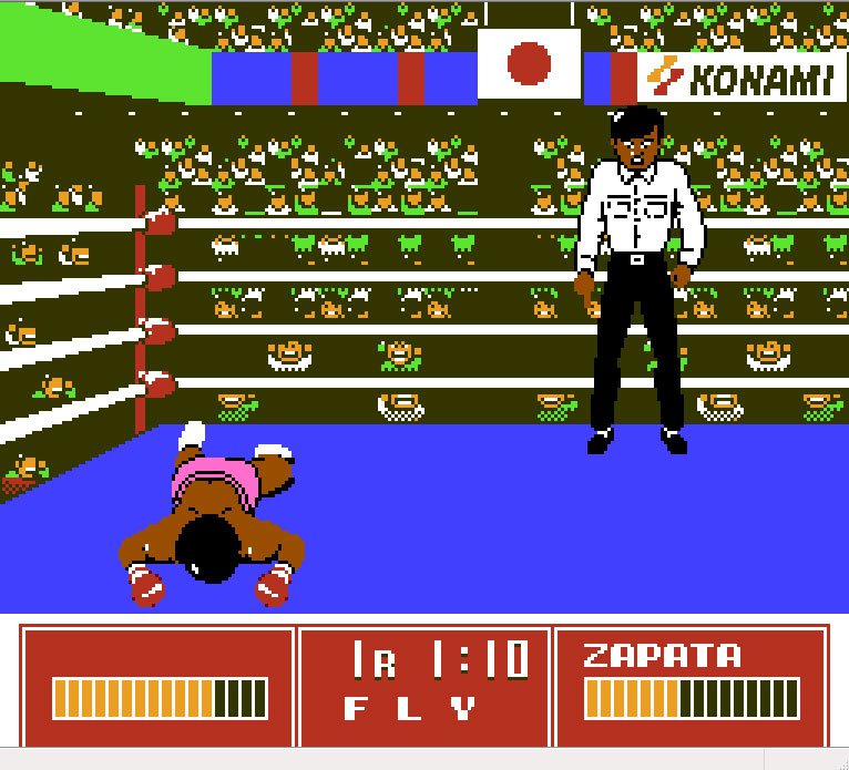 Pantallazo de Exciting Boxing para Nintendo (NES)