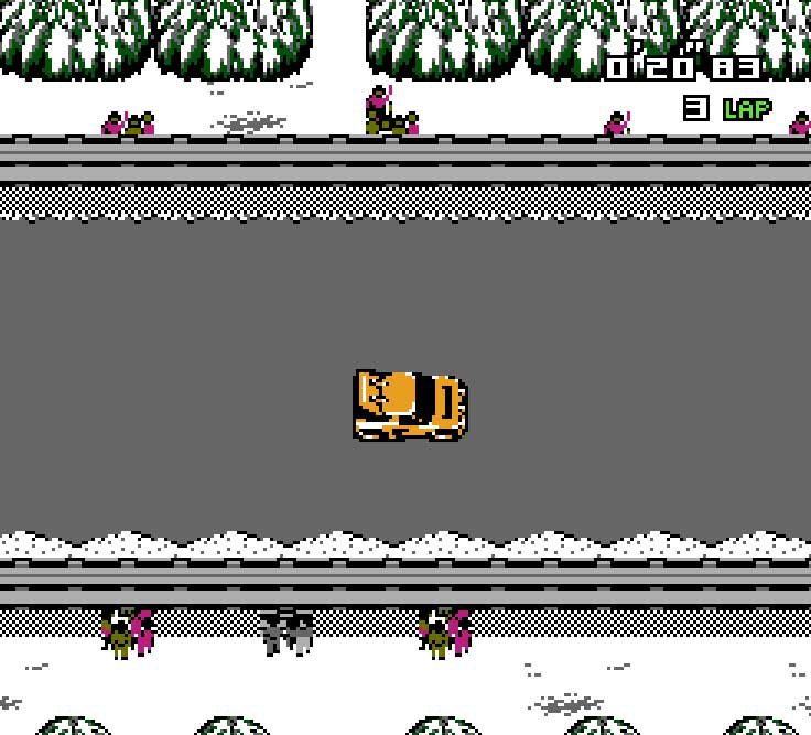 Pantallazo de Exciting Rally: World Rally Championship para Nintendo (NES)