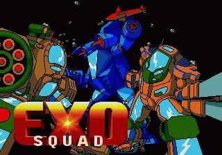 Pantallazo de Exo Squad para Sega Megadrive