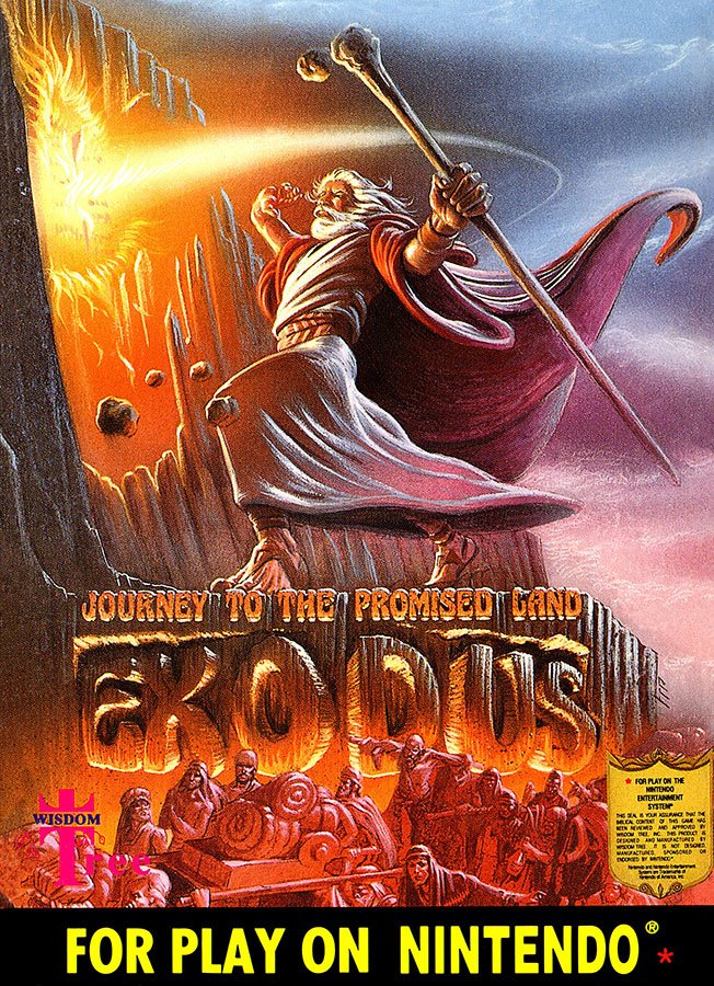 Caratula de Exodus: Journey to the Promised Land para Nintendo (NES)