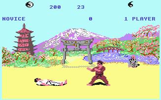 Pantallazo de Exploding Fist para Commodore 64