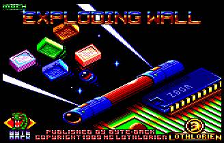 Pantallazo de Exploding Wall para Amstrad CPC