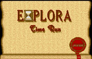 Pantallazo de Explora: Time Run para Amiga