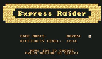 Pantallazo de Express Raider para Commodore 64