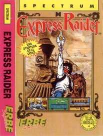 Caratula de Express Raider para Spectrum