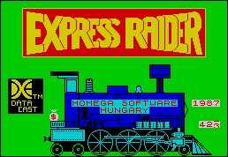 Pantallazo de Express Raider para Spectrum