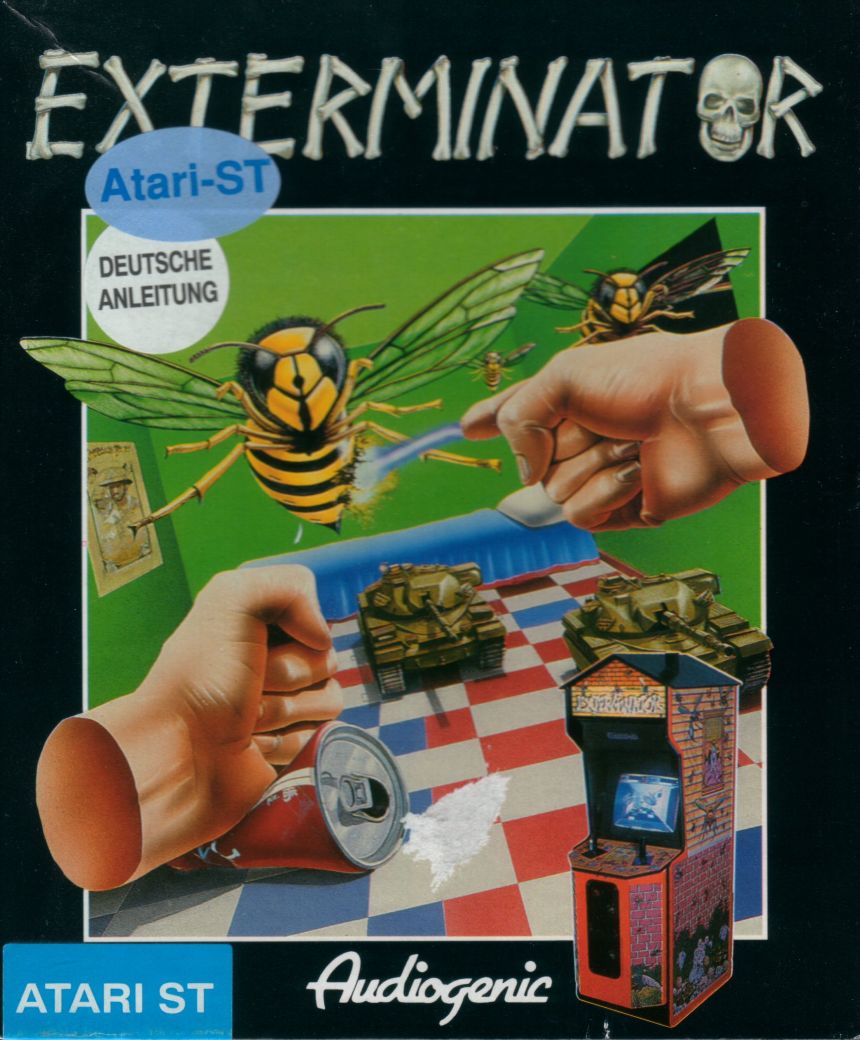 Caratula de Exterminator para Atari ST