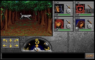 Pantallazo de Eye Of The Beholder II: The Legend Of Darkmoon para Amiga
