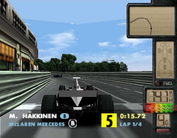Pantallazo de F-1 World Grand Prix II para Nintendo 64