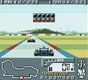 Pantallazo de F-1 World Grand Prix para Game Boy Color