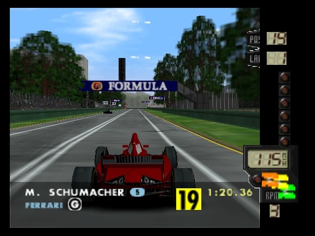 Pantallazo de F-1 World Grand Prix para Nintendo 64