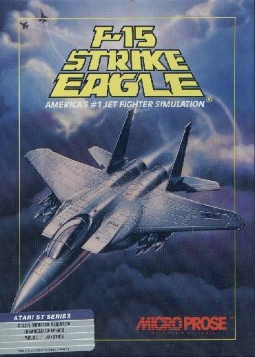 Caratula de F-15 Strike Eagle para Atari ST
