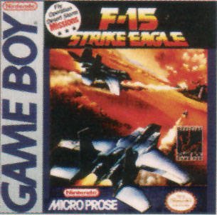 Caratula de F-15 Strike Eagle para Game Boy