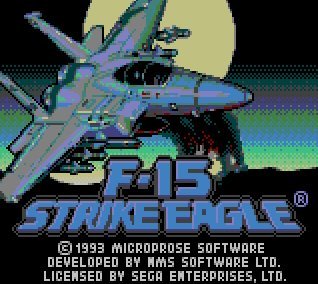 Pantallazo de F-15 Strike Eagle para Gamegear
