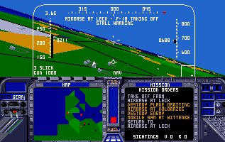 Pantallazo de F-19 Stealth Fighter para Amiga