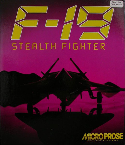Caratula de F-19 Stealth Fighter para Atari ST