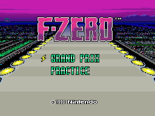 Pantallazo de F-Zero (Consola Virtual) para Wii