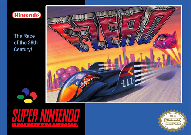 Caratula de F-Zero (Europa) para Super Nintendo