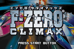 Pantallazo de F-Zero Climax (Japonés) para Game Boy Advance