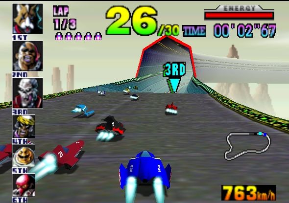 Pantallazo de F-Zero X para Nintendo 64