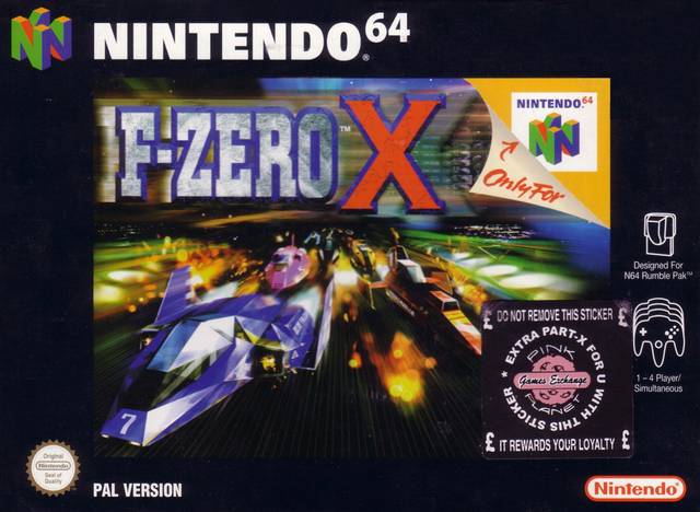 Caratula de F-Zero X para Nintendo 64
