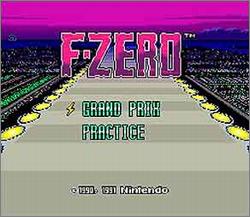 Pantallazo de F-Zero para Super Nintendo