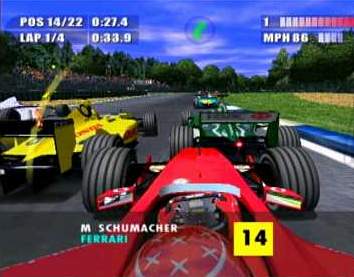 Pantallazo de F1 2002 - Formula 1 2002 para PlayStation 2