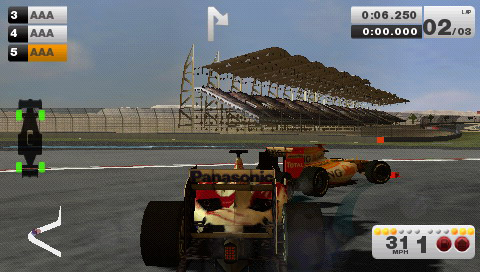 Pantallazo de F1 2009 para PSP